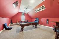 Bonus Room with Pool Table, Arcade Game, Raised Stage Area...