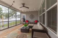 Screened in porch~ everyone's favorite room from May-November!!