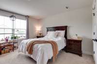 4th bedroom upstairs, which is so large, it really could be the second owner's retreat.