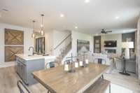 **Photos are of the Barton Hills Model Home -- Design & Structural options may vary.**