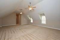 2 CEILING FANS IN THE BONUS ROOM