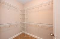 PRIMARY WALK-IN CLOSET
