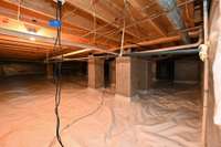 CLEAN CRAWL SPACE