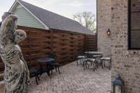 Basketweave fence combines the need for privacy, beauty, and function