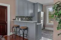 Full size apartment kitchen