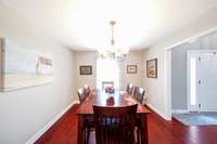 Formal dining room