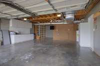 2 car garage with plenty of additional space to work!