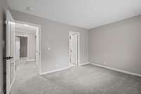 Carpeted floors!