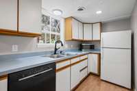 A good amount of cabinet space!