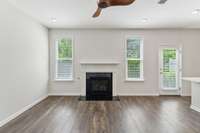 Gas fireplace