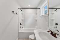 Secondary bathroom