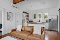 Full kitchen in apartment