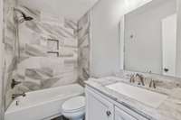 Actual updated bathroom picture