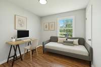 Design staging 3rd bedroom image (Virtual Image)