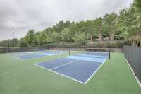 3 Pickle Ball Courts.