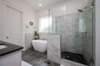 Walk in shower