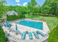 Amazing full size pool, great for lap swimming
