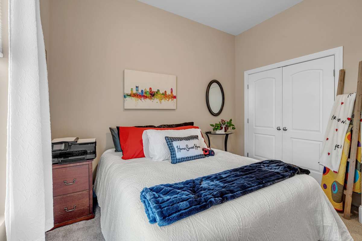Another view of 2nd Bedroom with plenty of closet space.