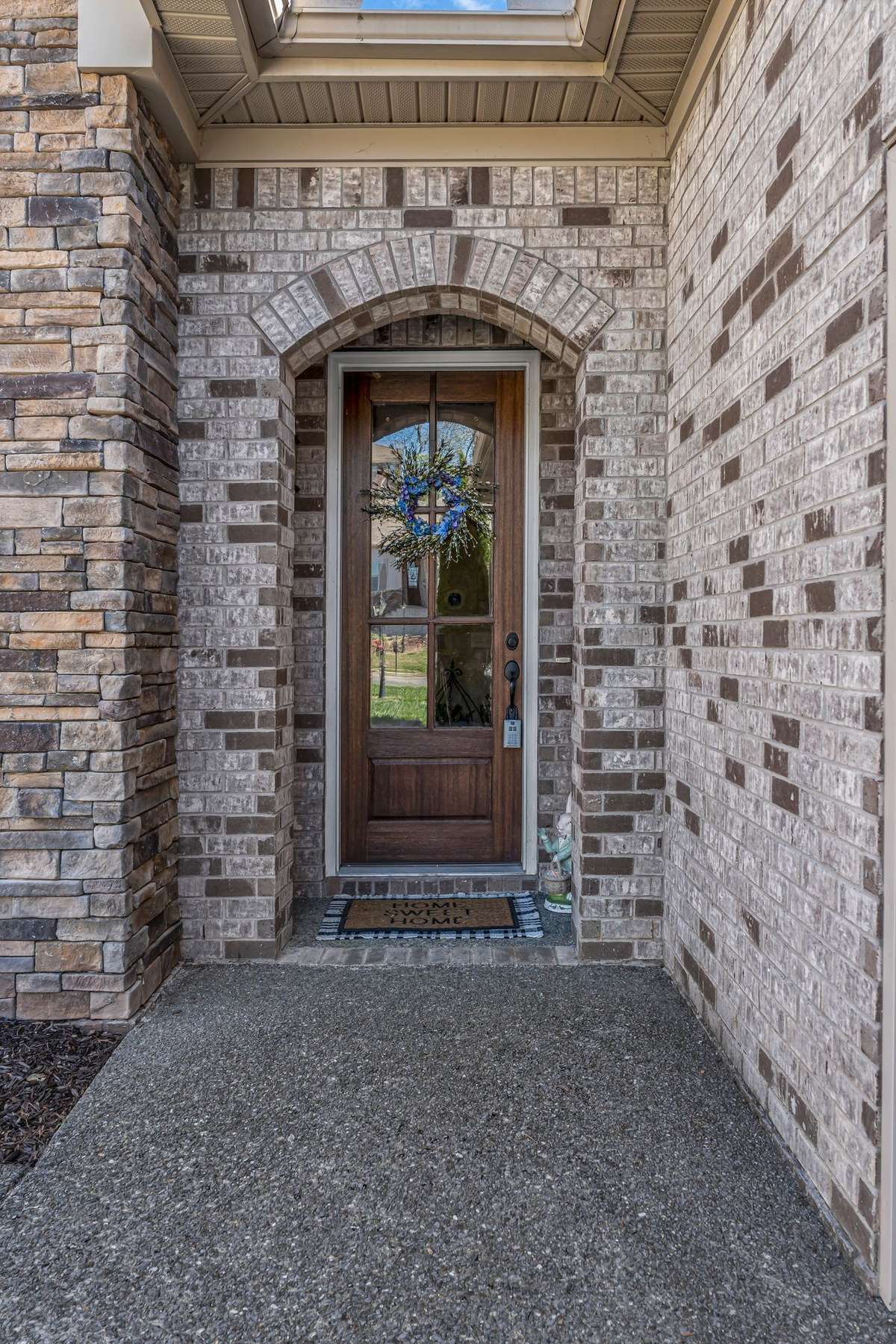 Welcome!. Beautiful Inviting Wood Door Entry Way, with No Steps!