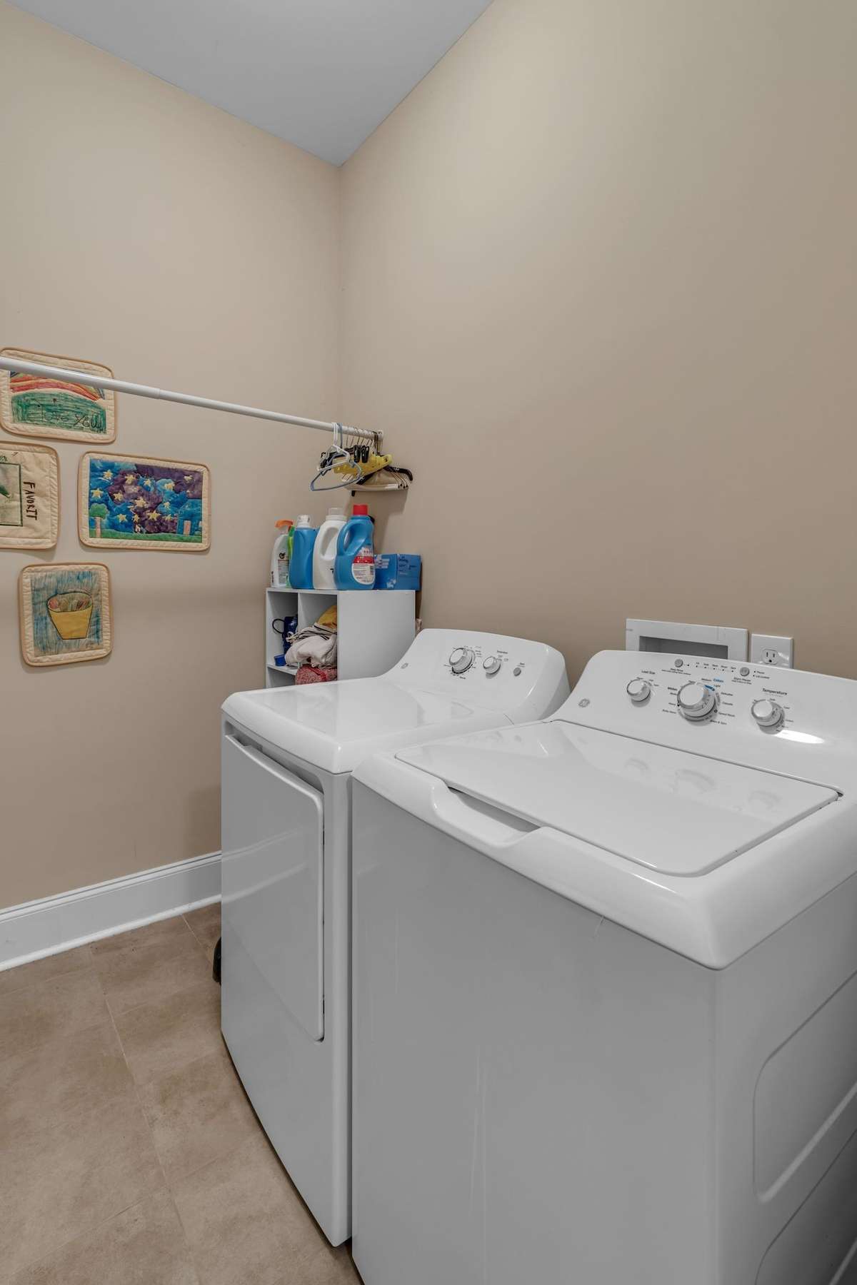 Washer and Dryer stay with Home