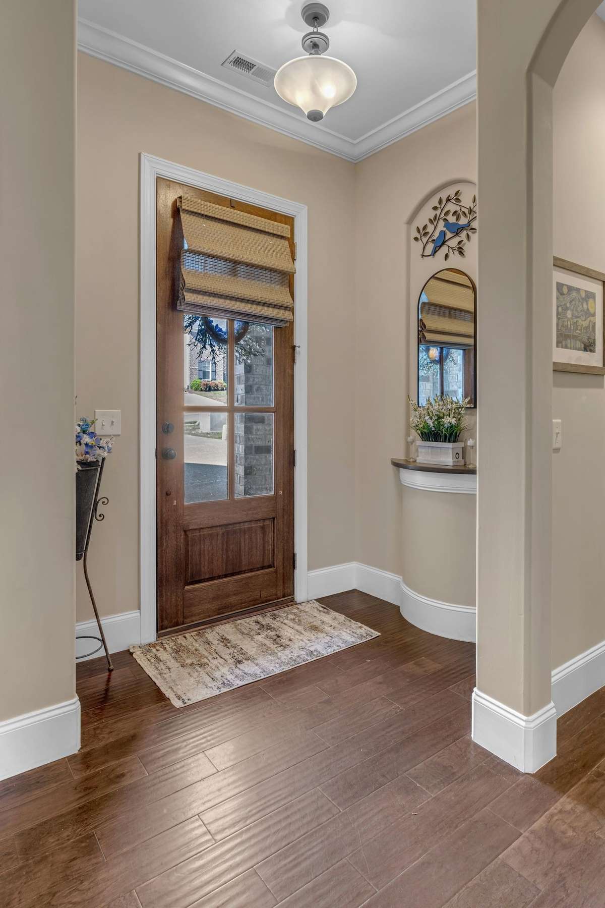 This view from Dining area looking back at front door