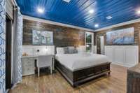 Primary bedroom with HUGE walk in closet to the left.