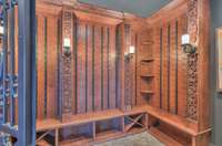 The wine room!