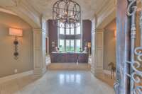 Grand entry into this stunning home
