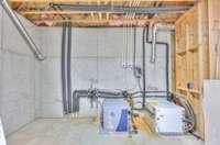 The Geo Thermal heating/cooling system lives here! A new unit was added just this week which services the second and third floors.
