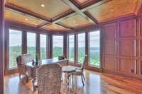 Paneled office #2 with the prettiest view! Ask me about the secret room