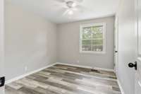 Guest Room 1 overlooks the front yard.