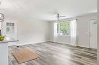 The open space lets you make it your own!