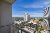 View from dining, second bedroom