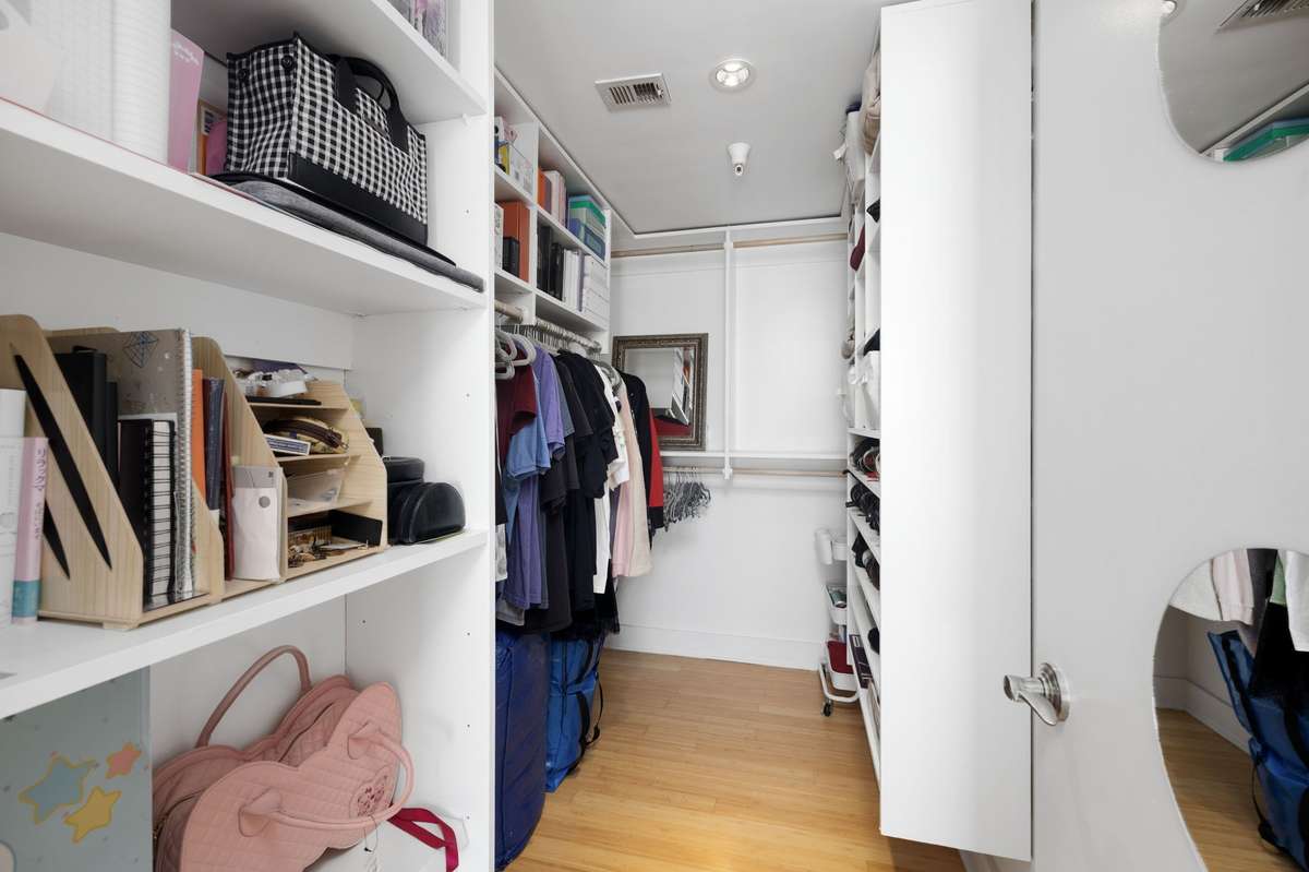 Great walk in closet as well!