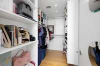Great walk in closet as well!
