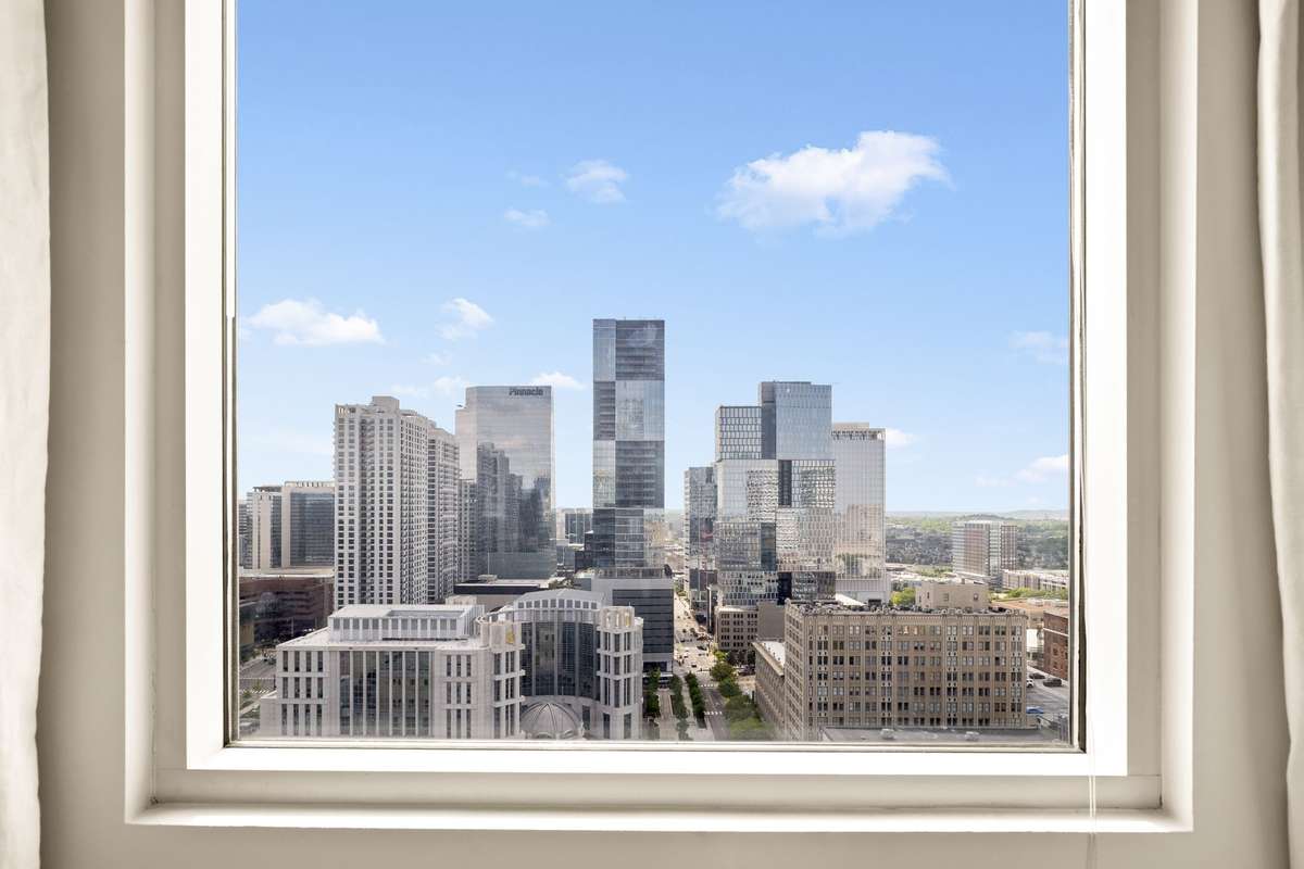 City views from second bedroom