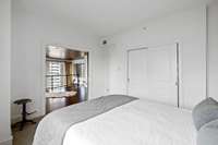 Lots of space and large closet