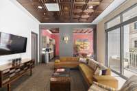 Lounge / sitting / work area