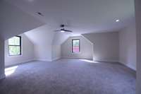 huge Bonus room over garage
