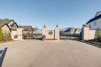 Gated community entrance