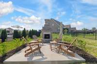 wood buring fire pit