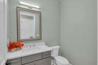 Half bath in studio