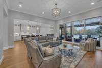 Open layout with tons of natural light