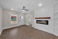 Cozy up by the Fireplace