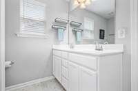 Primary bath.  Double vanities.