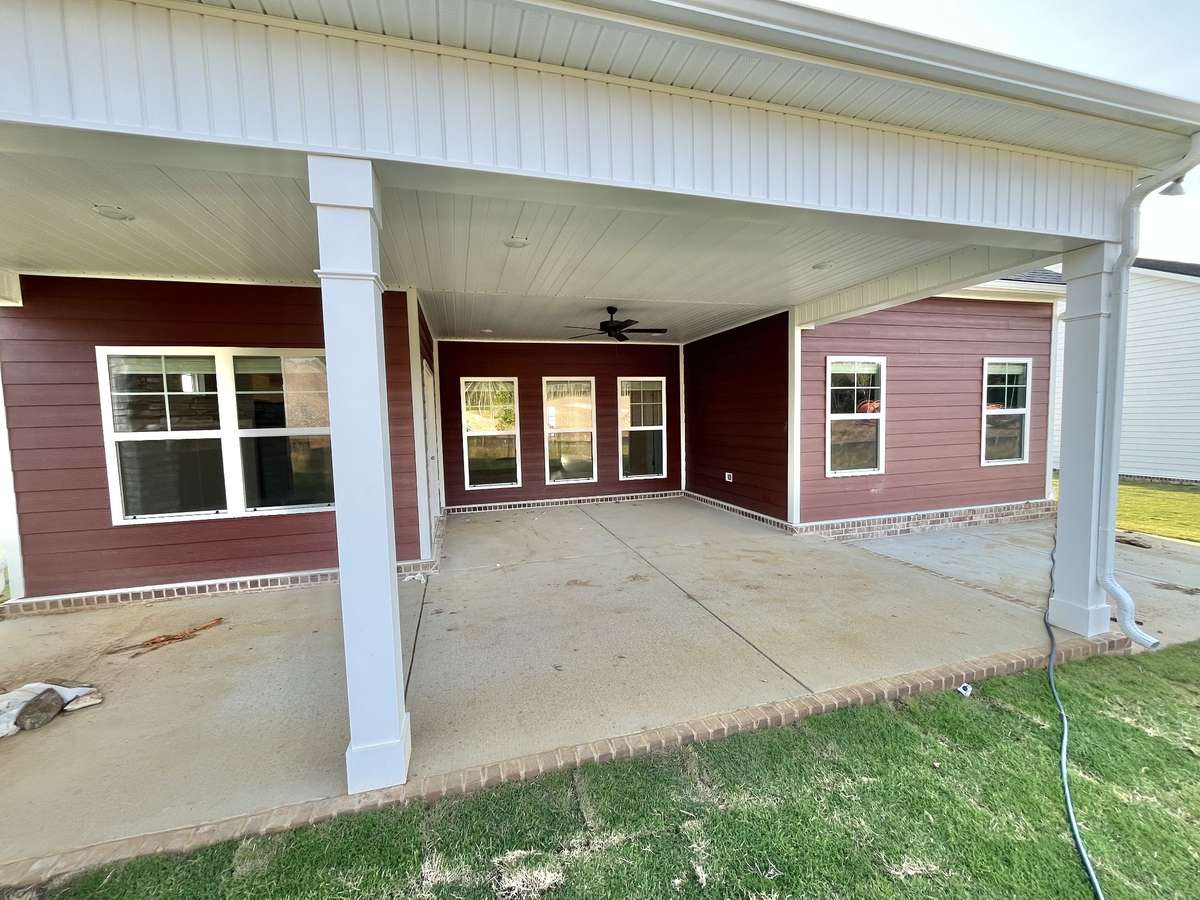 Nice deep porch