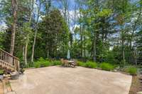 Huge patio!