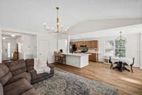 Open concept…perfect for entertaining!