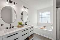 Updated primary bathroom