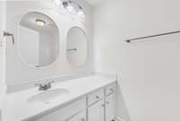 Wide vanity